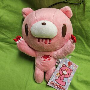 Gloomy Bear Plush Pink Naughty Grizzly Blood Claws Goth